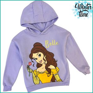 Belle Kids Winter Sweatshirt - Purple