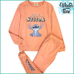 Stitch Winter Ladies Training Set - Orange