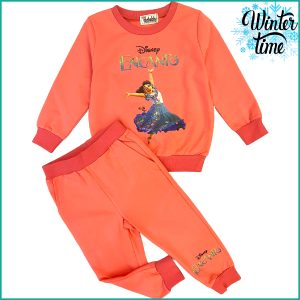Disney Encanto Winter Girls Training Suit - Orange