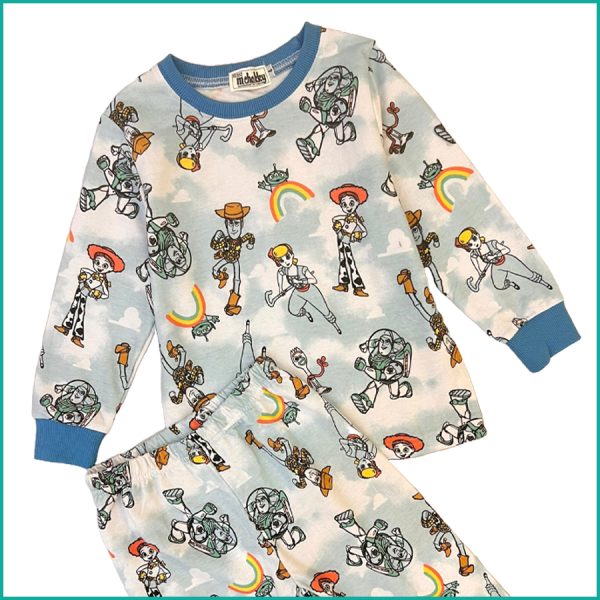 Toy Story Boys Pajama Set - Sky Blue - Image 2