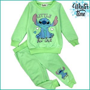 Stitch Winter Girls Training Suit - Neon