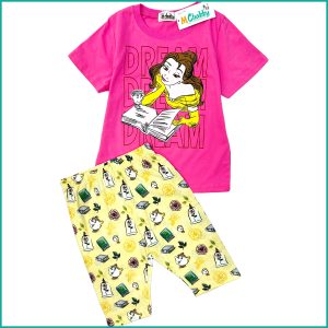 Dream Princess Girls Shorts Set - Pink