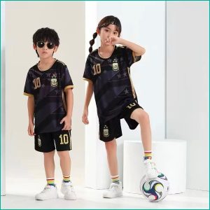 AEA 10 Kids Short Set - Gray Black