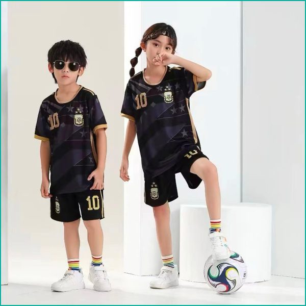 AEA 10 Kids Short Set - Gray Black