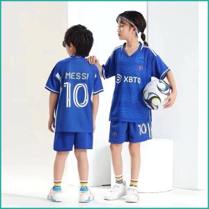 Messi 10 Kids Short Set - Navy Blue