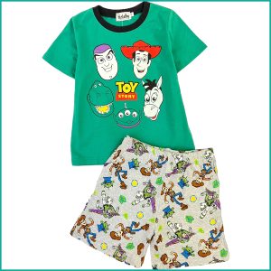 Toy Story Boys Shorts Set - Green