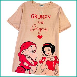 Grumpy and Gorgeous Ladies Cotton Dress - Pink