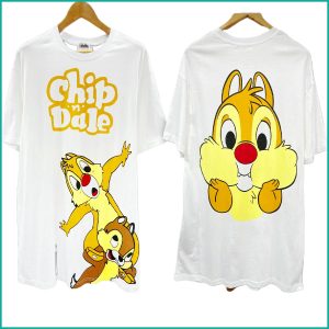 Chip n Dale Ladies Dress - White