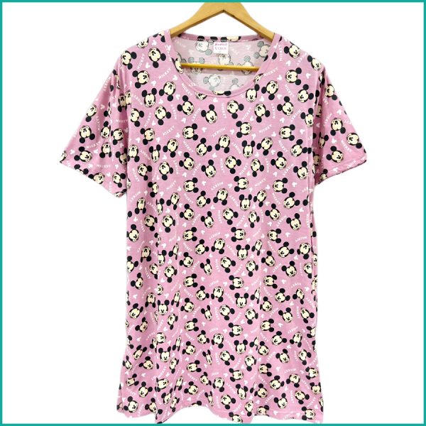 Mini Minnie Ladies Cotton Dress - Pink