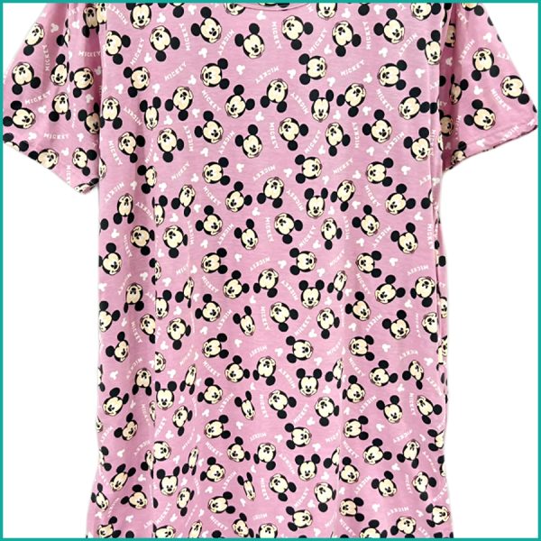 Mini Minnie Ladies Cotton Dress - Pink - Image 2