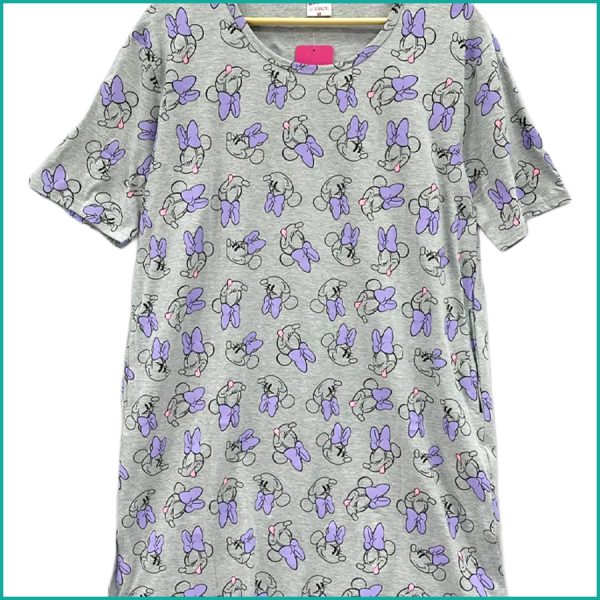 Happy Minnie Ladies Dress - Grey - Image 2