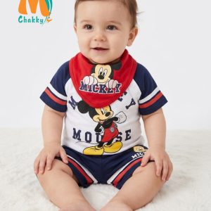 Mickey Mouse Infant Boys Shorts Set - White
