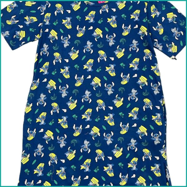 Stitch Play Ladies Dress - Navy Blue - Image 2