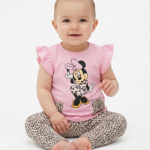 Minnie Dance Infant Girls 3 Pcs Set - Pink