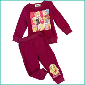 Barbie Winter Girls Training Suit - Maroon