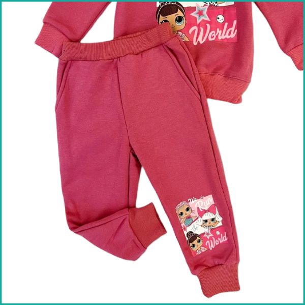 LOL World Winter Girls Training Suit - Hot Pink - Image 3