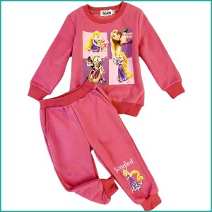 Tabgled Winter Girls Training Suit - Hot Pink