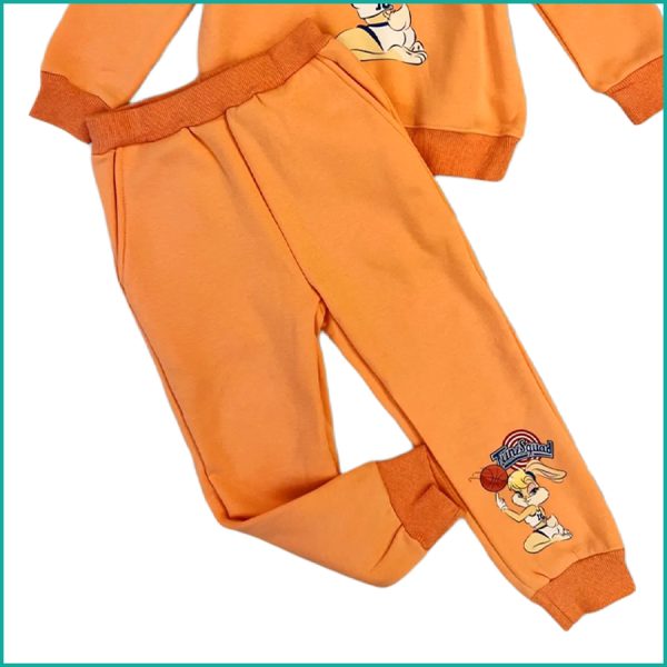 Tune Squad Winter Girls Training Suit - Orange - Image 3