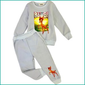 Bambi Winter Girls Training Suit - Grey