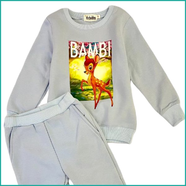 Bambi Winter Girls Training Suit - Grey - Image 2