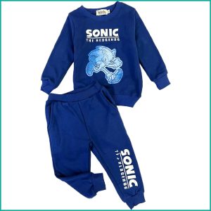 Sonic the Hedgehog Winter Boys Training Suit - Navy Blue