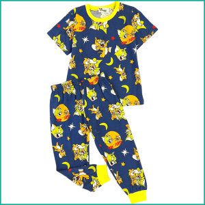 Tom & Jerry Boys Cotton Pajama Set - Blue
