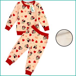 Minnie Love Winter Girls Training Suit - Hot Pink
