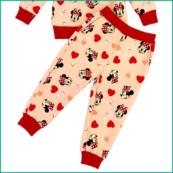 Minnie Love Winter Girls Training Suit - Hot Pink - Image 3