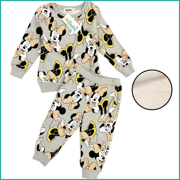 Minnie Dance Winter Girls Training Suit - Grey