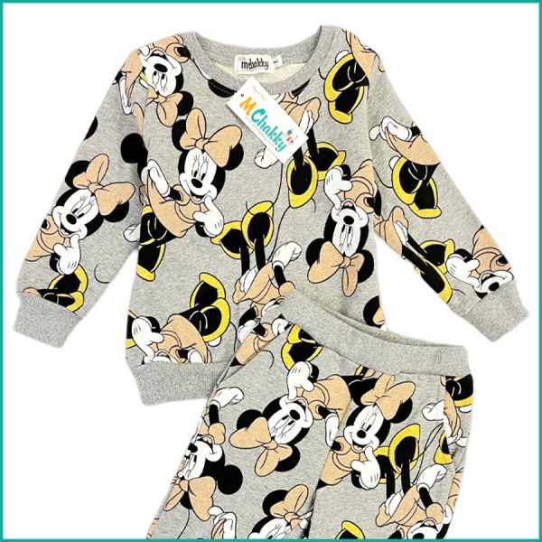Minnie Dance Winter Girls Training Suit - Grey - Image 2