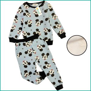 Mickey Star Winter Boys Training Suit - Grey