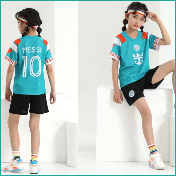Messi 10 Kids Football Dress - Blue