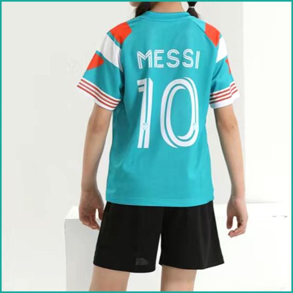 Messi 10 Kids Football Dress - Blue - Image 3