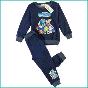 Monster University Winter Boys Training Suit - Blue