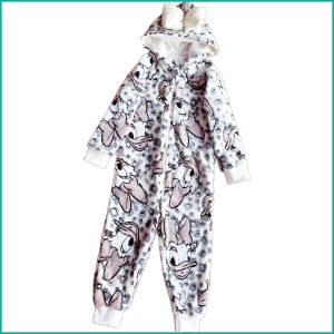 Daisy Duck Girls Winter Overall - White