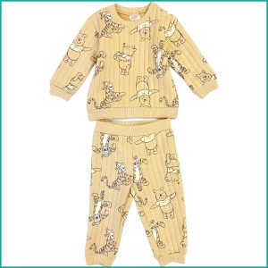 Winnie Infant Boys Training Suit - Yellow