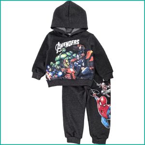 Avengers Boys Winter Training Suit - Black