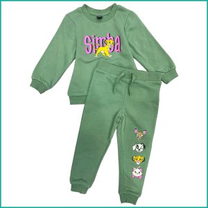 Simba Infant Girls Training Suit - Green