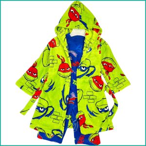 Ninja Turtle Boys Winter 3 Pcs Pajama Set - Neon