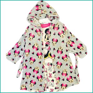 Mini Minnie Girls Winter 3 Pcs Set - Grey