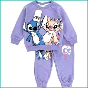 Stitch & Angel Girls Winter Training Suit - Blue