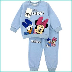 Disney Friends Girls Winter Training Suit - Blue