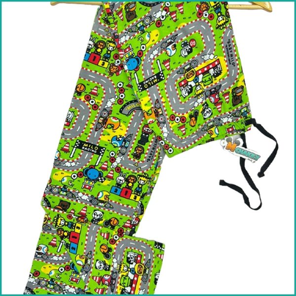 Milo Racing Men's Cotton Pant - Green - Image 2