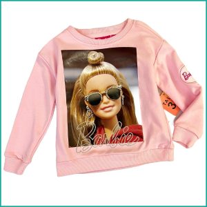 Barbie Photo Girls Winter Sweatshirt - Pink