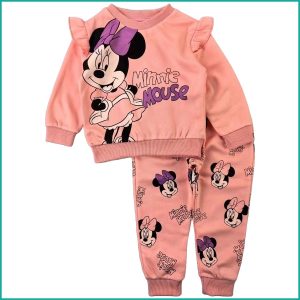 Happy Minnie Girls Winter Training Suit - Pink