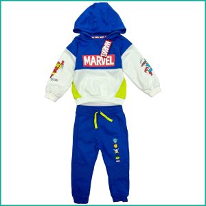 Marvel Boys Infant Winter Training Suit - Dark Blue White