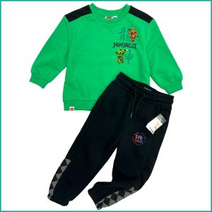 Ninjago Boys winter training suits - Green Dark Blue