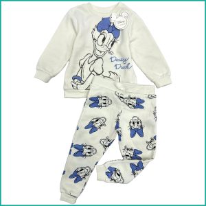 Daisy Duck Winter Infant Girls Training Suit - White