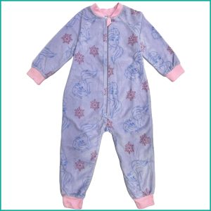 Mothercare Girls Winter Overall - Sky Blue Pink