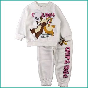 Chip n Dale Girls Winter Training Suit - White